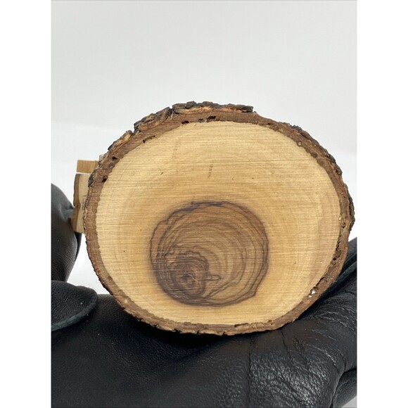 Carved Wood Nativity Scene Bethlehem Palm Tree Crèche ~4x3” Christmas Mini Tiki - Picture 9 of 9